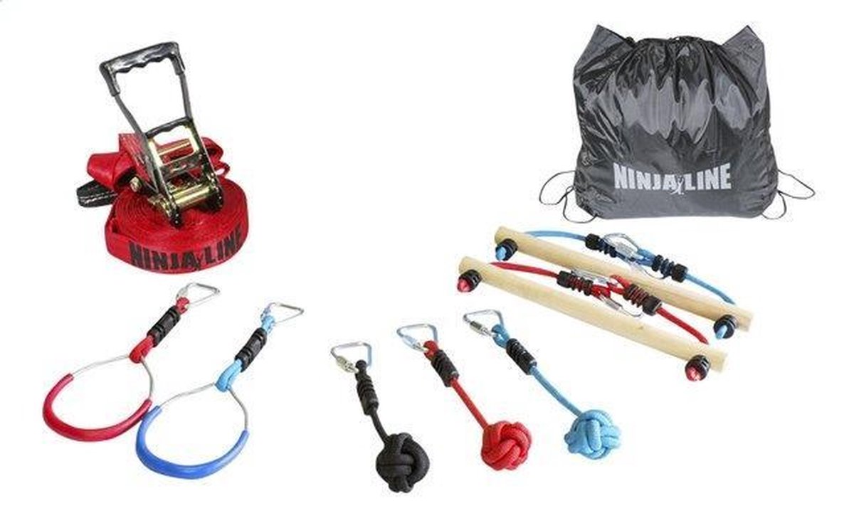 Slackers Ninja-line 11 Meter Rood