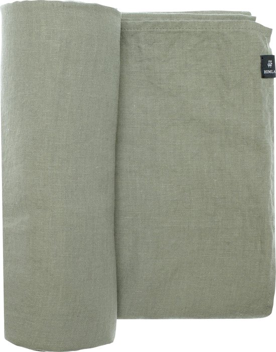 Himla Sunshine Linnen Tafelkleed - 145 x 330 cm - Sage
