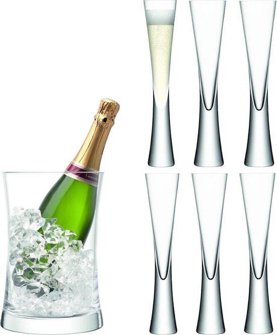 L.S.A. Moya Drinken Champagne Serveerset - 6 stuks
