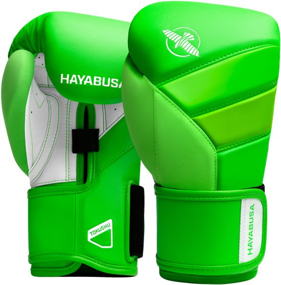 Hayabusa T3 Neon Bokshandschoenen - neon groen - 14 oz