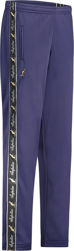 Australian broek met zwarte bies capri blue en 2 ritsen maat 3XL/56