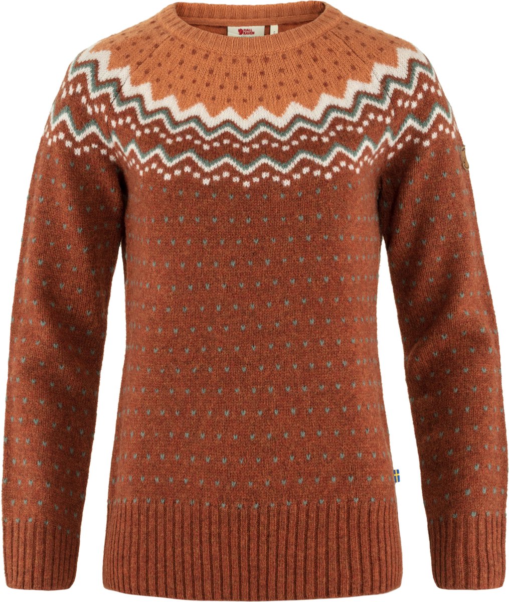 Fjallraven Övik Knit Sweater W Dames Outdoortrui - Maat XL