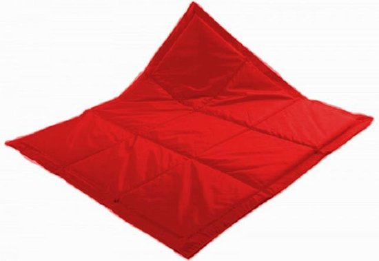 KidZ ImpulZ Speelkleed Baby - Speelmat - Afneembaar XL: 200 x 200 cm - Rood