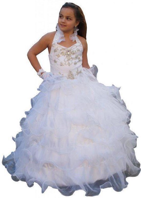 Jessidress® Exclusieve Bruidsmeisje Jurk Communie Kleed Communie Jurk Feestelijke Jurken - 122