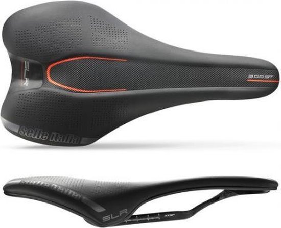 Selle Italia zadel SLR Boost Kit Carbonio carbon zwart L1