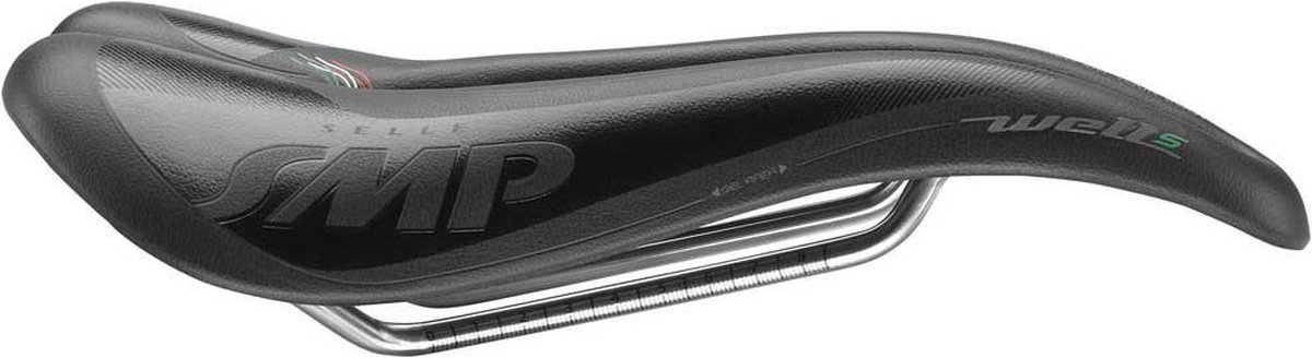 Selle Smp Well S Gel Zadel Zwart 138 mm