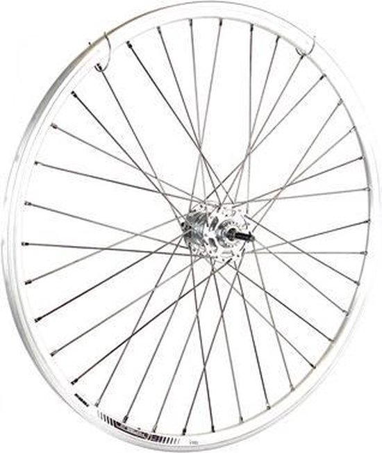 A-wiel 28 inch 622 zilver 3v rollerbrake rodi rvs 13