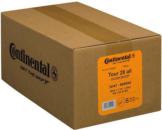 CONTINENTAL Binnenband FV/SV 28 Tour 32/47-609/642 werkpl./50