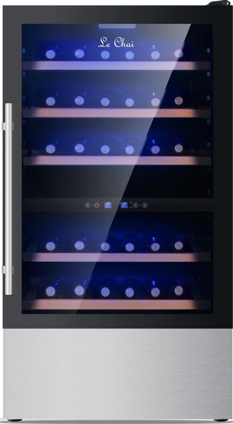 Le Chai LB520X - 52 Flessen - 2 Temperatuurzones -Vrijstaand