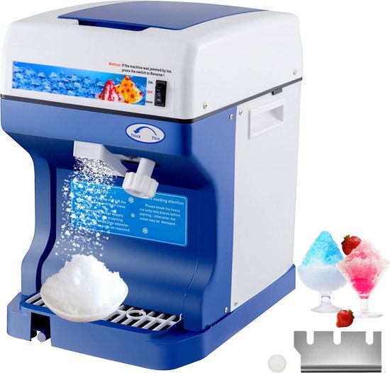 120kg/u ijsscheerapparaat sneeuwkegel bevroren ijs scheren slushie maker commerciële machine