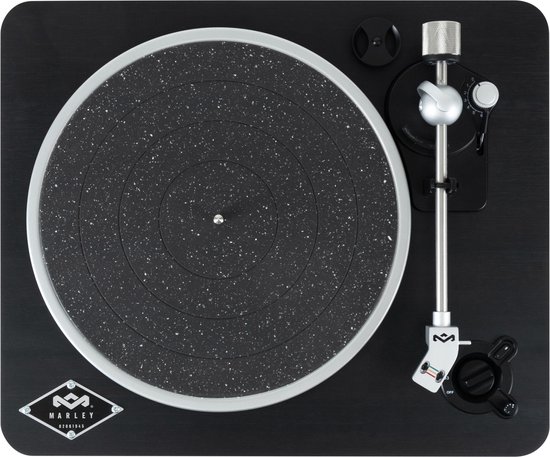 House of Marley Stir It Up Wireless Bluetooth Platenspeler - ingebouwde voorversterker - duurzaam gemaakt - Zwart
