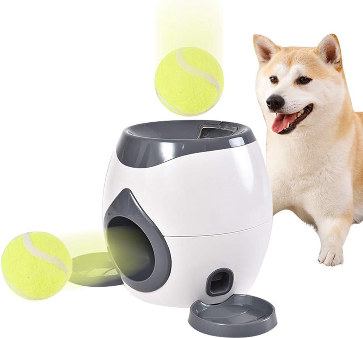 Intelligentie speelgoed hond - Apporteer Speelgoed - Honden speelgoed - Ball launcher - Inclusief tennisballen - Training