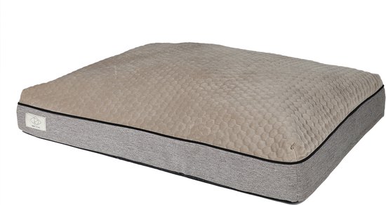D&d Home - Dierenkussen - Hond - Celia Hondenkussen L - 120x90x15cm Taupe - 1st