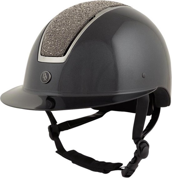 Rijhelm Omega Glamourous Glossy Zwart / Gunmetal - 52/54