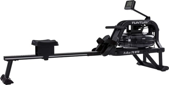 Tunturi Fitrow 70 Water Roeitrainer - Roeimachine met 8 weerstandsniveaus - Roeiapparaat