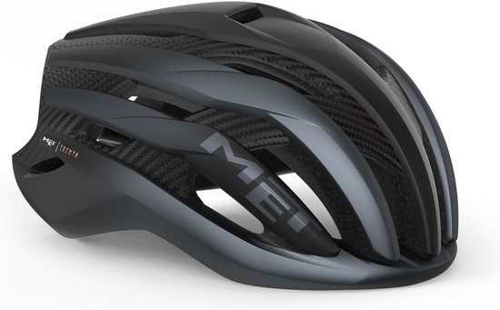 MET Trenta 3K Carbon MIPS Fietshelm - Maat M - Black Matt