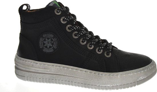 Develab 45915 927 Jongens Veterschoen - Zwart - 33