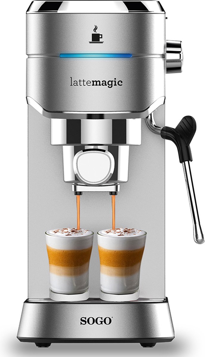 Sogo 7600 - Espressomachine LatteMagic - 15 bar