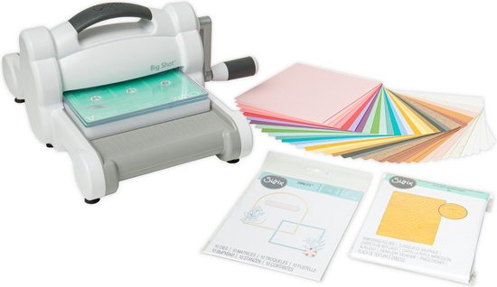Sizzix Big Shot Starter Kit White & Gray