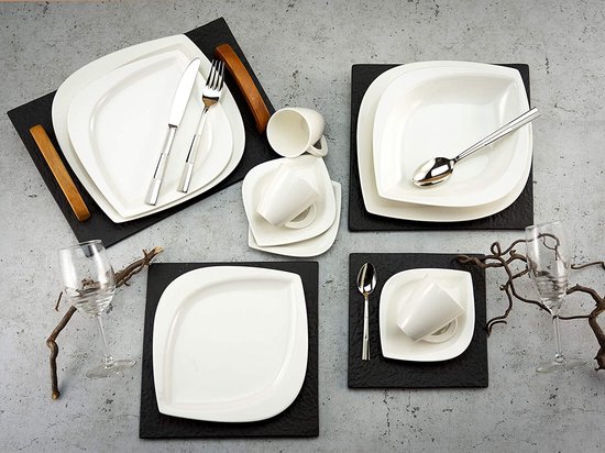Serviesset duurzaam borden mokken kommen tableware set