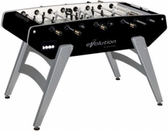 Garlando Voetbaltafel - Zwart - Kickertafel - Voetbaltafel