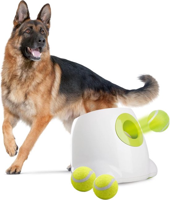 Automatische ballenwerper - Intelligentie speelgoed hond - Honden speelgoed - Ball launcher - Inclusief tennisballen