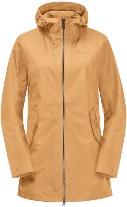 Jack Wolfskin Dakar Parka W - Honey yellow - Outdoor Kleding - Jassen - Waterdichte jassen