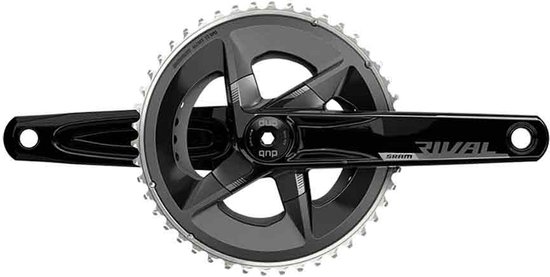 Sram Rival Axs Dub Crank Zwart 170 mm / 35/48t
