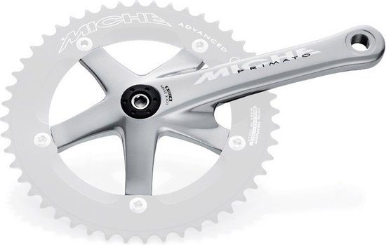 Miche Crank rechts Primato Advanced 175mm zilver zonder tandwiel