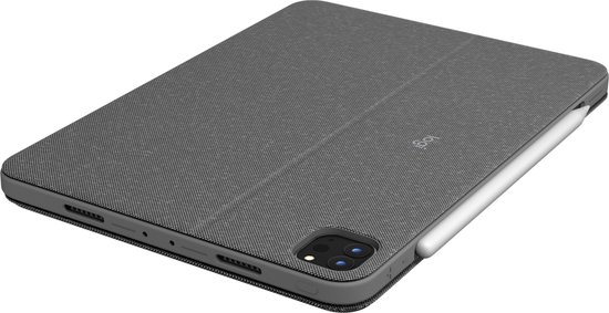 Logitech Combo Touch Grijs Smart Connector QWERTY Scandinavisch