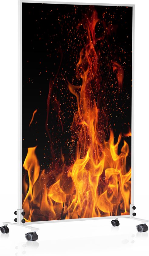 Infrarood verwarmingspaneel vrijstaand | Infrarood verwarming verplaatsbaar met afbeelding Stand 07 | 800W | |Inoverhome B.V.