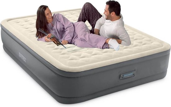 Intex Premaire II luchtbed - Queensize - Ingebouwde elektrische pomp