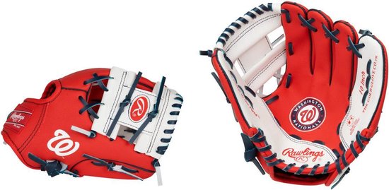 Rawlings MLB Logo Gloves LH 10 Inch Team Nationals