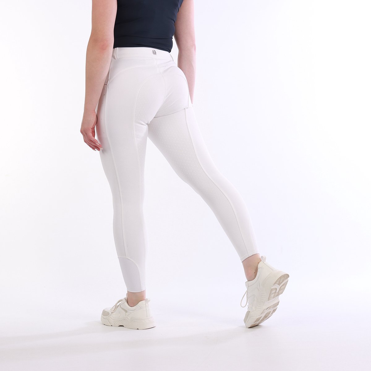 Quur Rijbroek Qgracey Full Grip Wit - 34