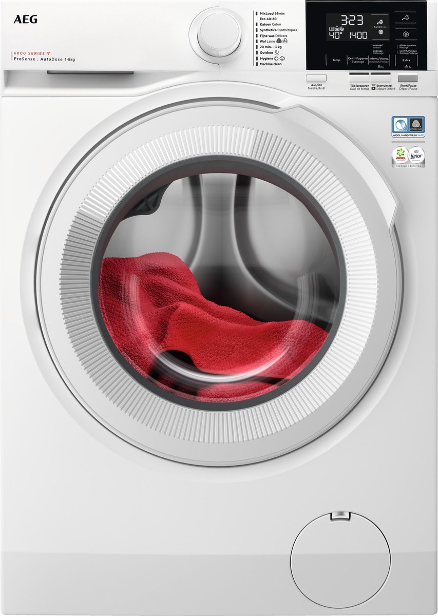 AEG Wasmachine LR63Q842 | Wasmachines | Huishouden&Woning - Wassen&Drogen | 7332543840748
