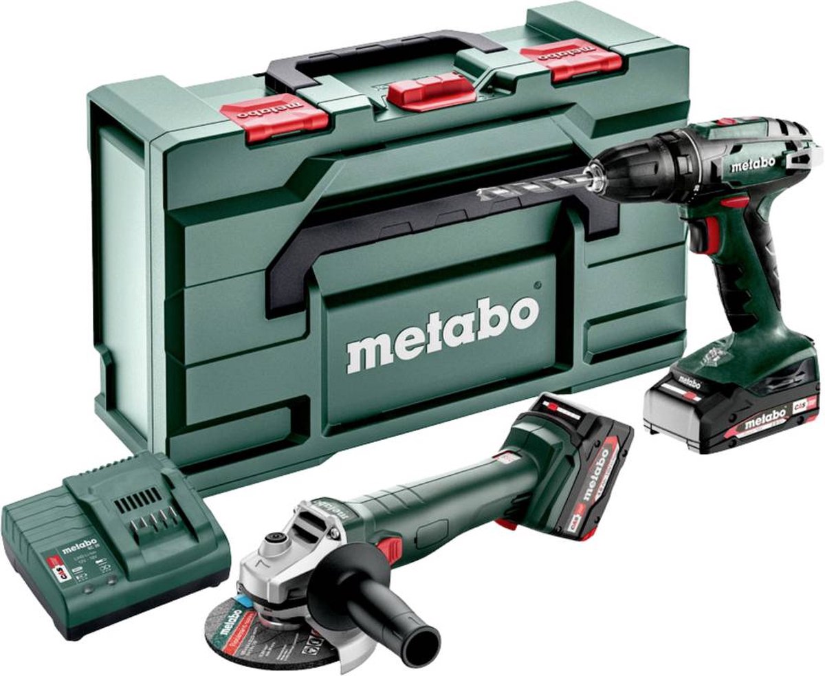Metabo Accu Combo Set 18V BS 18 + W 18 | Elektrisch gereedschap | Outdoor&Vrije tijd - Gereedschap | 4061792223790