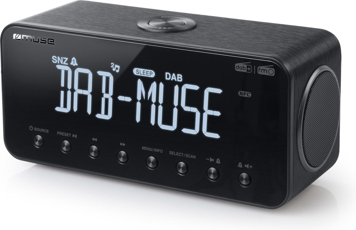 Muse Clock Radio M196DBT | Radio’s | Beeld&Geluid - Audio | 3700460207212