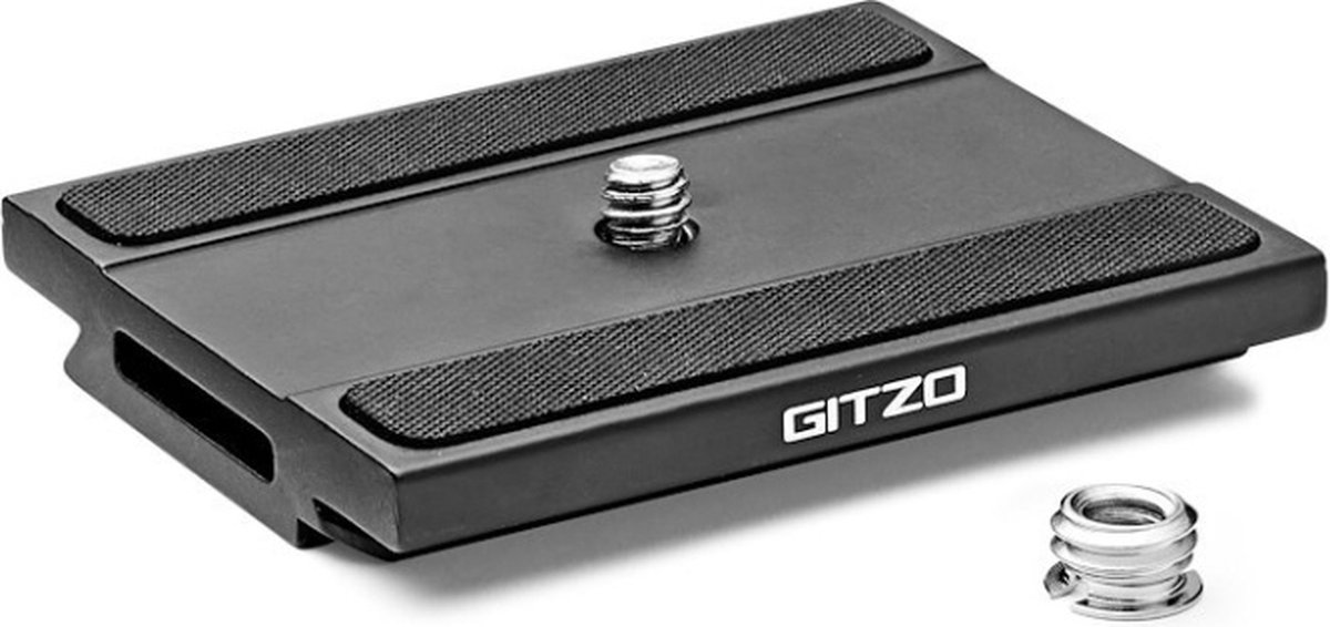 Gitzo GS5370DR quick change plate D 1/4+3/8 | Snelkoppelingsplaten | Fotografie - Statieven | 8024221691702