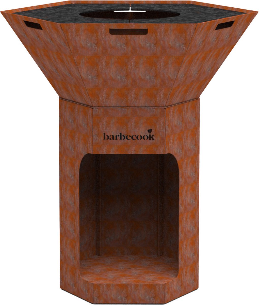 Barbecook Nestor Original Corten Staal | Houtskool Barbecues | Outdoor&Vrije tijd - Barbecues | 5404035700792