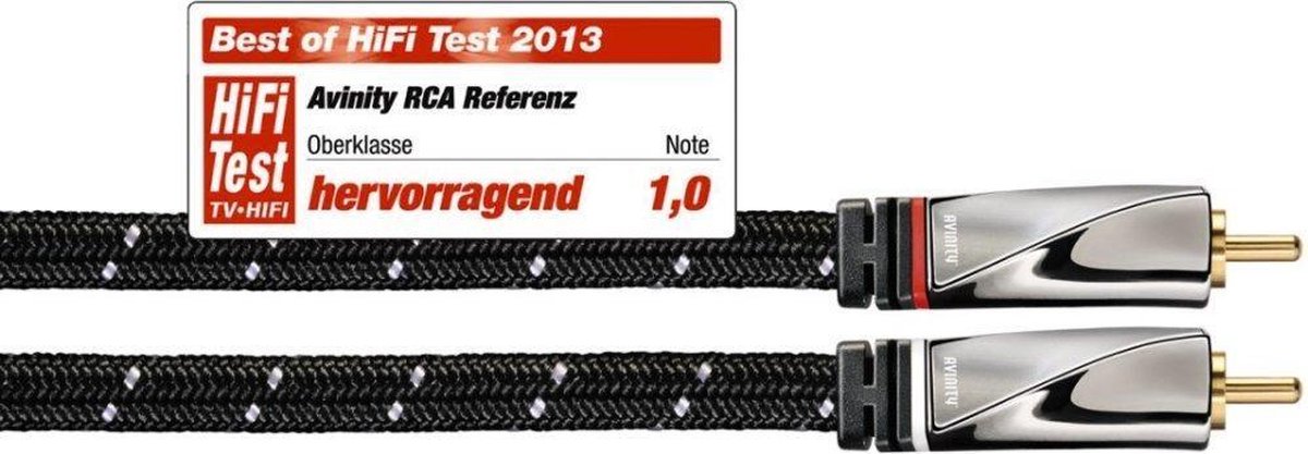 Avinity - Class 5 Audio Cable - 2x2 RCA Plugs - 5.0m | RCA - RCA | Kabels&Adapters - Kabels | SYS-6028R-TRT