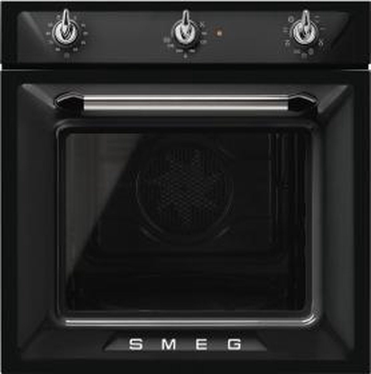 Smeg Oven 70L Zwart SF6905N1 | Heteluchtovens | Keuken&Koken - Microgolf&Ovens | SF6905N1