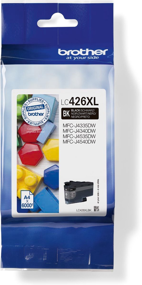 Inkcartridge brother lc-426xl zwart - 5 stuks