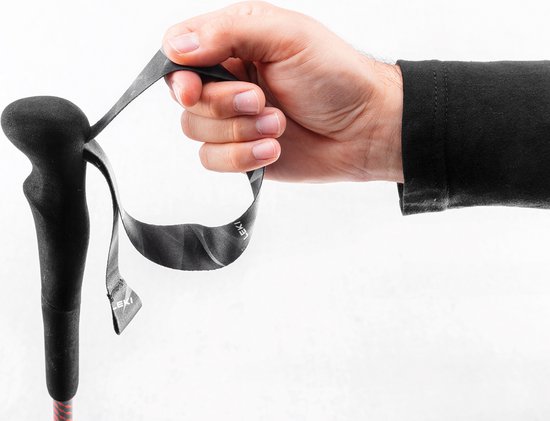 Leki Neotrail FX.One Superlite - Bright red-neonyellow-natural - Maat 110CM