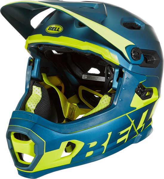 Bell Super Dh Mips Downhill Helm Blauw L