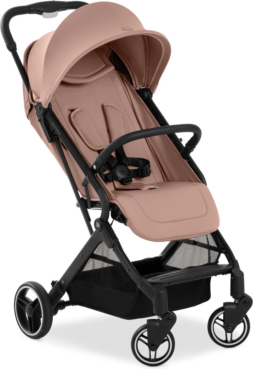 hauck reisbuggy Travel N Care Plus, comfortabele zit-/ligstand, hazelnut