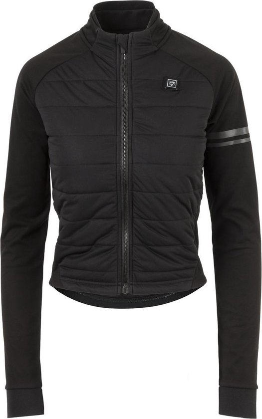 AGU Deep Winter Thermo Fietsjack Essential Dames Heated - Zwart - XXL - Met verwarmende elementen - Incl Batterij