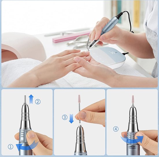 nagelvijl elektrisch / nail file electric / Nagelfrees voor gelnagels, nagelfrees, elektrische nagelvijl, elektrische freesmachine, nagelmachine, professioneel