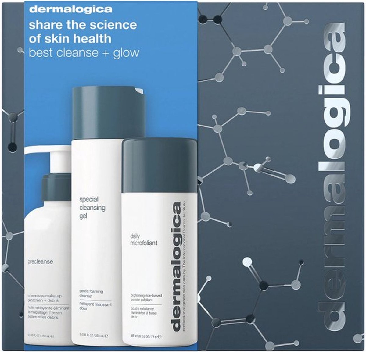DERMALOGICA - Best Cleanse & Glow Kit - 3 st - Reinigingsgel
