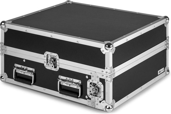 Flightcase 19'' - Power Dynamics PD-F2U10 - 2HE voorkant + 10HE bovenkant