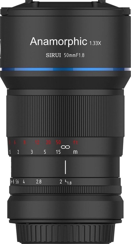 Sirui 50 mm F1.8 Anamorphic Lens 1.34X (E-mount)